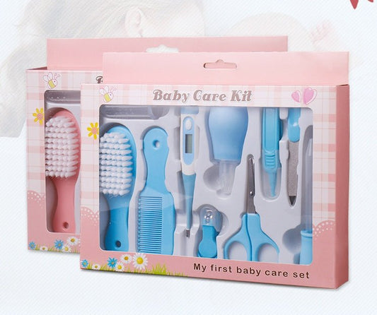 Maternal and Infant Thermometer Feeding Nasal Nasal Care 10 Piece Set Baby Manicure Clamp Nail Clipper Set | Luxury Home Accessories | Heulog Glow