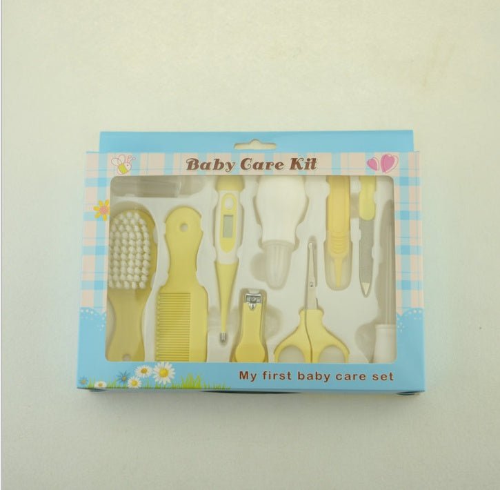 Maternal and Infant Thermometer Feeding Nasal Nasal Care 10 Piece Set Baby Manicure Clamp Nail Clipper Set | Luxury Home Accessories | Heulog Glow
