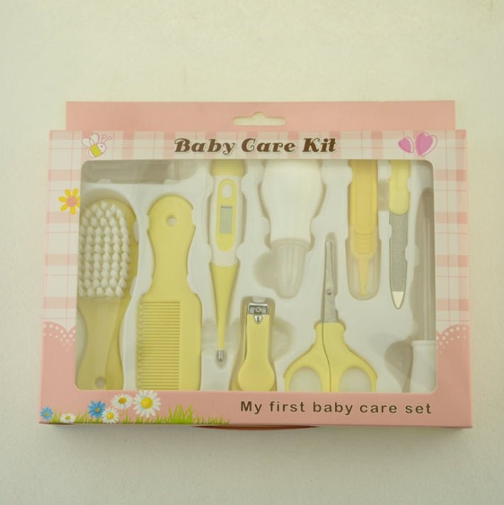 Maternal and Infant Thermometer Feeding Nasal Nasal Care 10 Piece Set Baby Manicure Clamp Nail Clipper Set | Luxury Home Accessories | Heulog Glow
