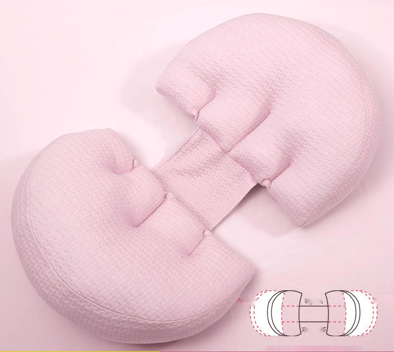 Maternity Waist Protection Side Sleeping Pillow | Luxury Home Accessories | Heulog Glow