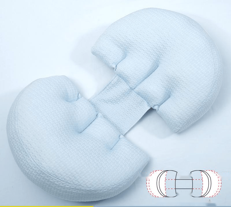 Maternity Waist Protection Side Sleeping Pillow | Luxury Home Accessories | Heulog Glow