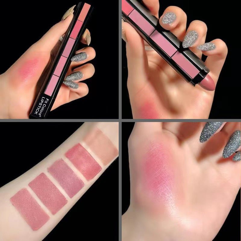 Matte 5-color Lipstick Set Velvet Lip Stick Non-stick Lip Gloss Long Lasting Waterproof Sexy Red Lipstick | Luxury Home Accessories | Heulog Glow