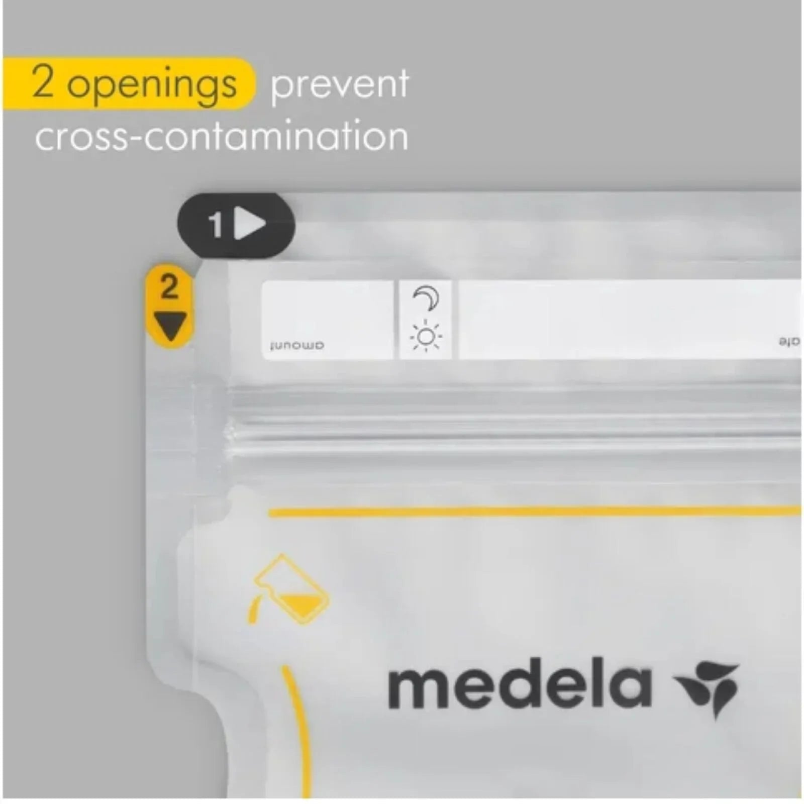 Medela Breastmilk Storage Bag 50 pcs | Luxury Home Accessories | Heulog Glow