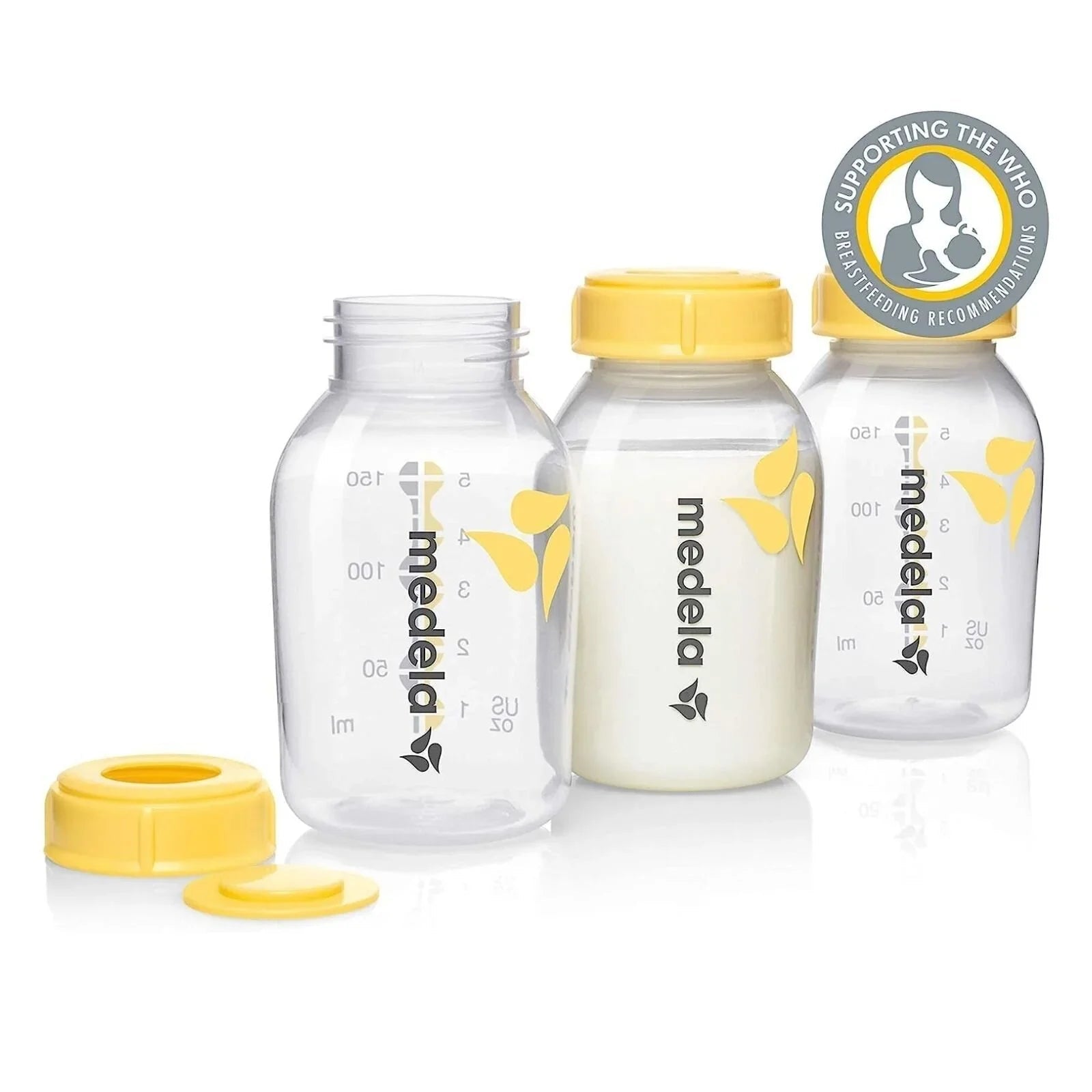 Medela Breastmilk Storage Bottles 150ml 3 pcs | Luxury Home Accessories | Heulog Glow