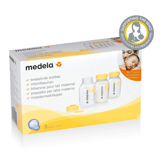 Medela Breastmilk Storage Bottles 150ml 3 pcs | Luxury Home Accessories | Heulog Glow