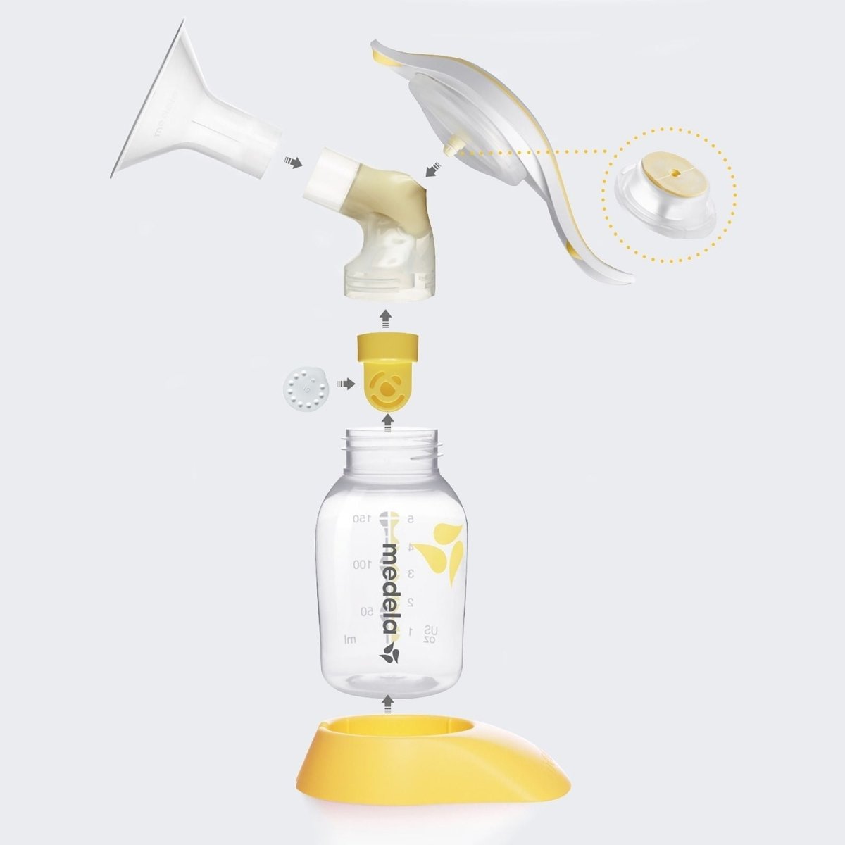 Medela Harmony Manual Breast Pump & Feed Set | Luxury Home Accessories | Heulog Glow