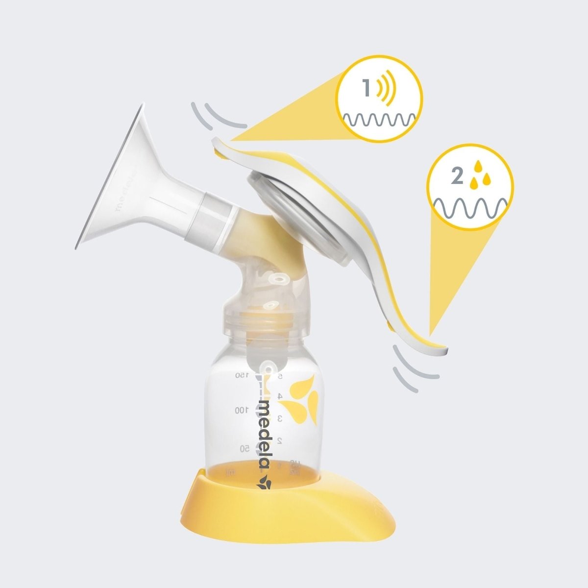 Medela Harmony Manual Breast Pump & Feed Set | Luxury Home Accessories | Heulog Glow