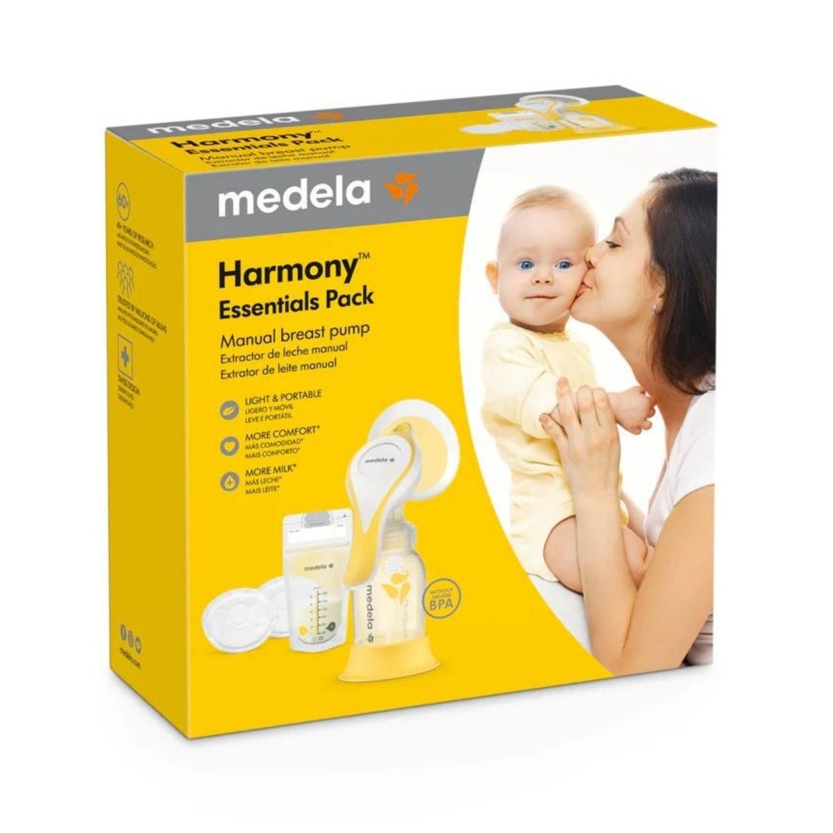 Medela Harmony Manual Breast Pump & Feed Set | Luxury Home Accessories | Heulog Glow