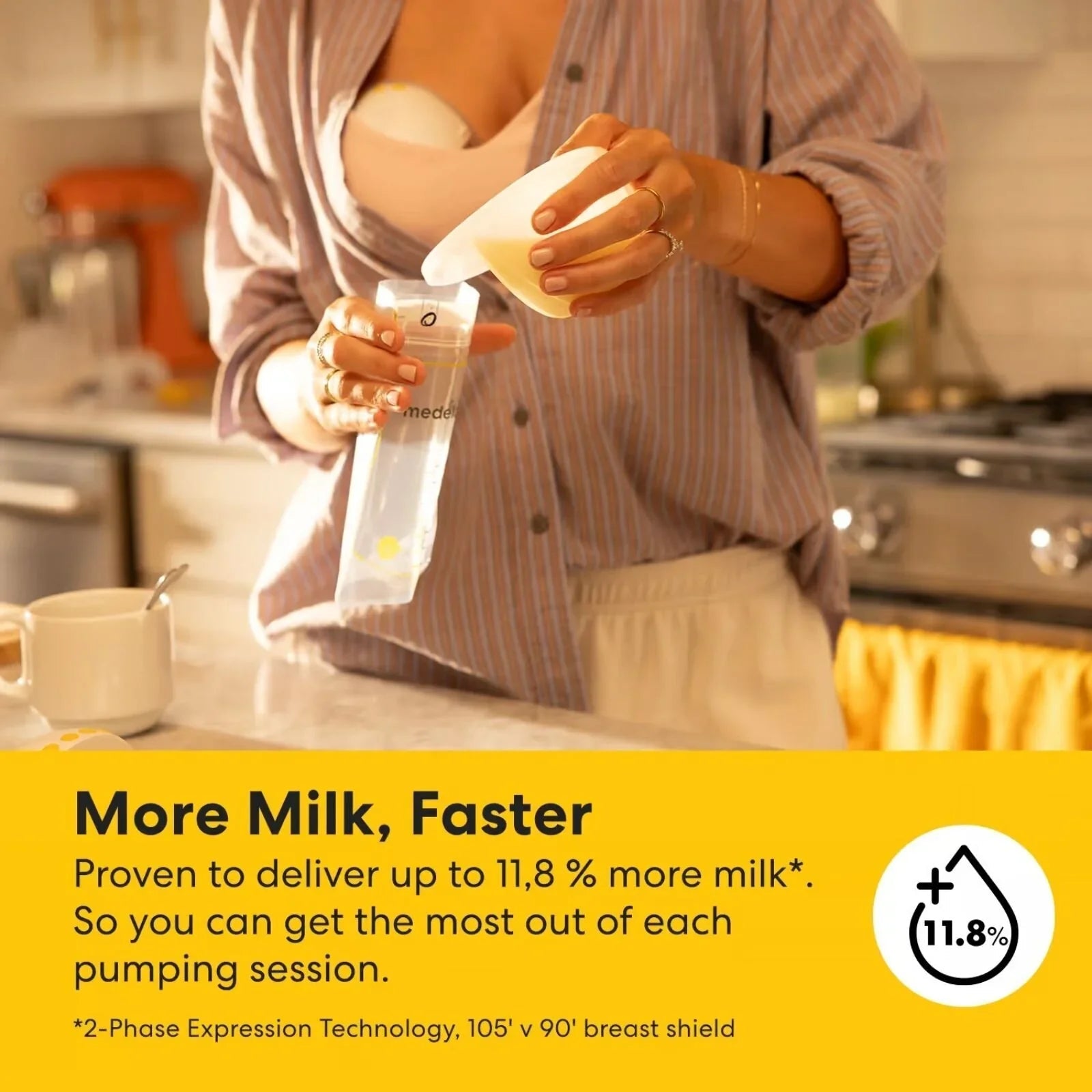 Medela Motion InBra Double Electric Wearable Breast Pump | Luxury Home Accessories | Heulog Glow
