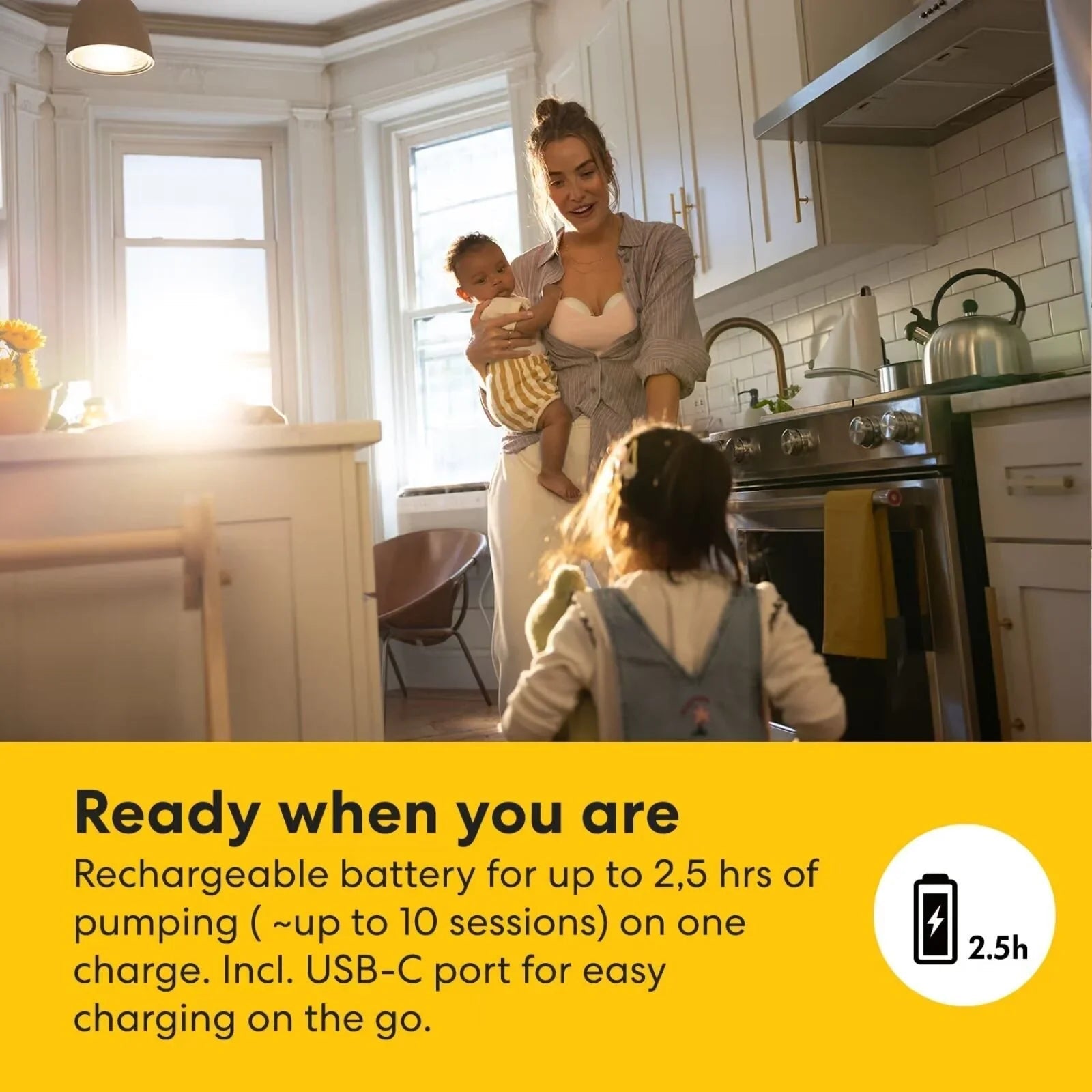 Medela Motion InBra Single Electric Wearable Breast Pump | Luxury Home Accessories | Heulog Glow