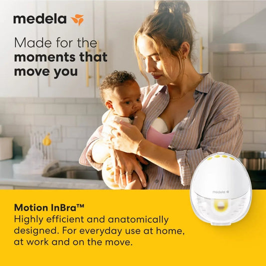Medela Motion InBra Single Electric Wearable Breast Pump | Luxury Home Accessories | Heulog Glow