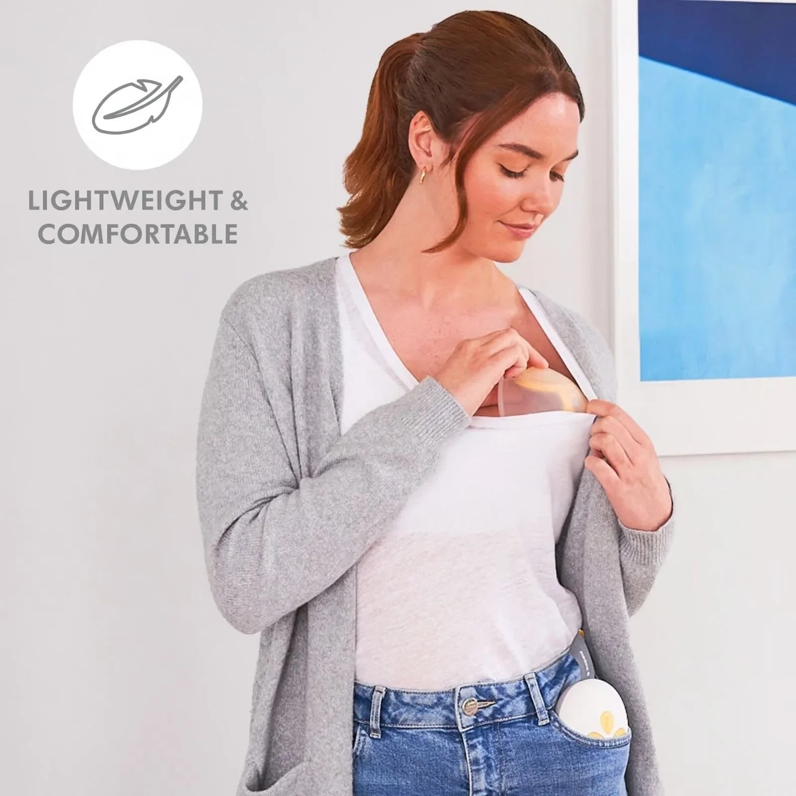 Medela Solo Hands-Free Single Electric Breast Pump | Luxury Home Accessories | Heulog Glow