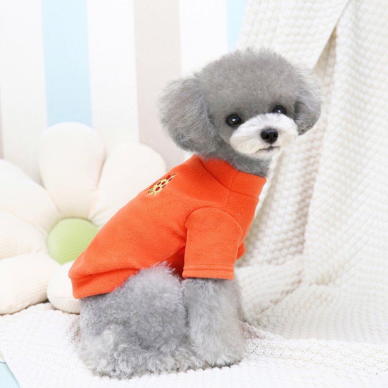 Medium-sized Dog Restaurant Two-legged Fleece Pet Clothes | Luxury Home Accessories | Heulog Glow