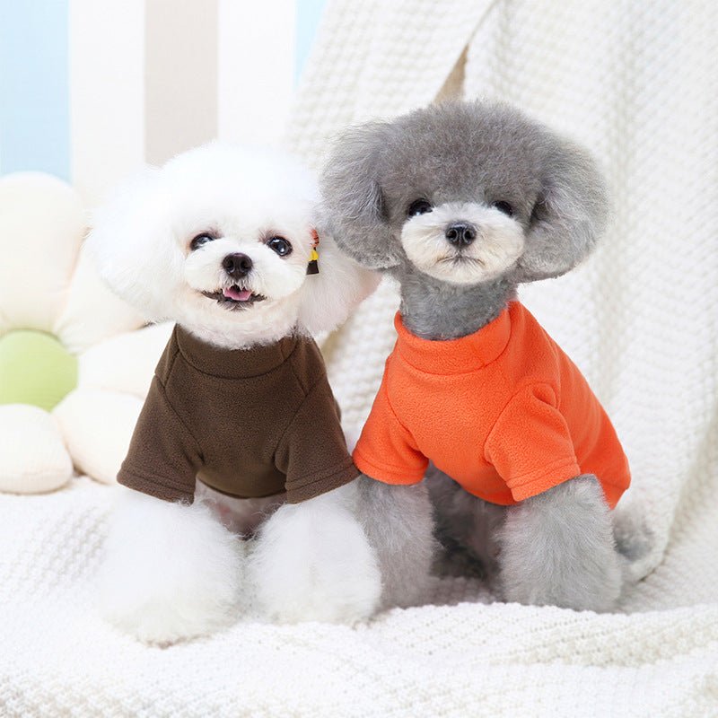 Medium-sized Dog Restaurant Two-legged Fleece Pet Clothes | Luxury Home Accessories | Heulog Glow
