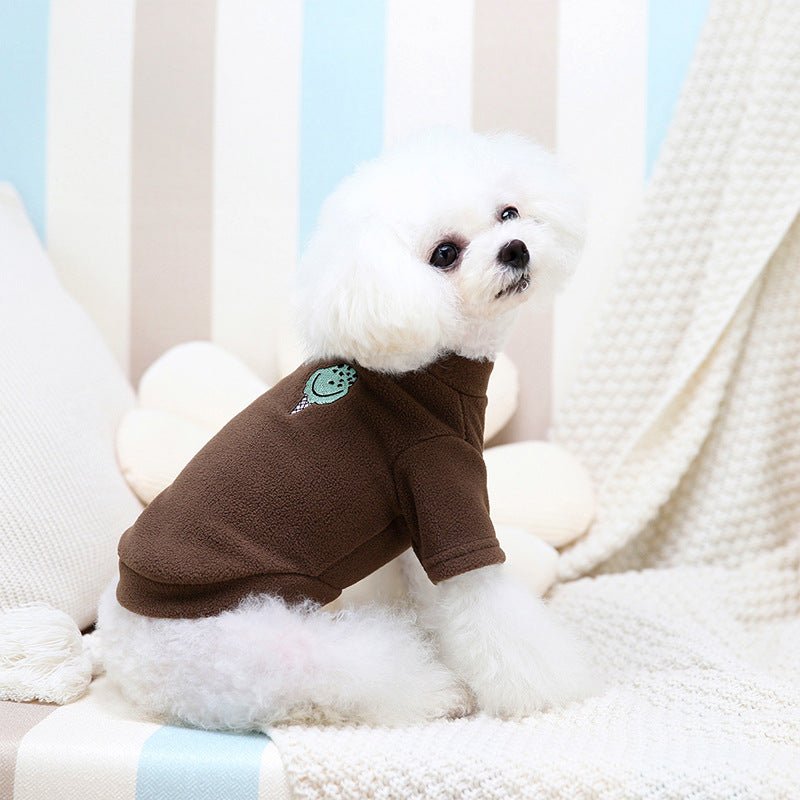 Medium-sized Dog Restaurant Two-legged Fleece Pet Clothes | Luxury Home Accessories | Heulog Glow