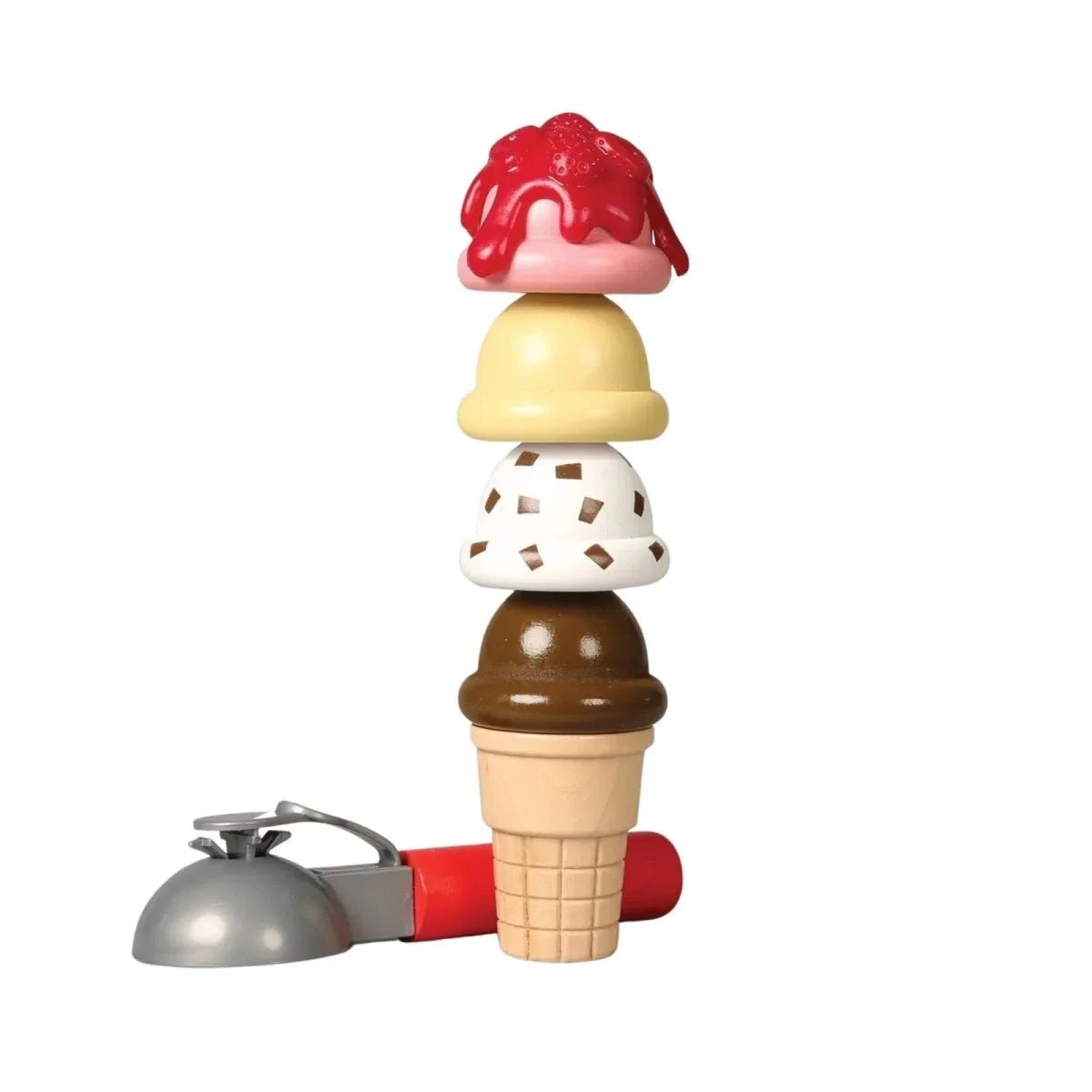 Melissa & Doug Wooden Ice Cream Counter Play Set | Luxury Home Accessories | Heulog Glow