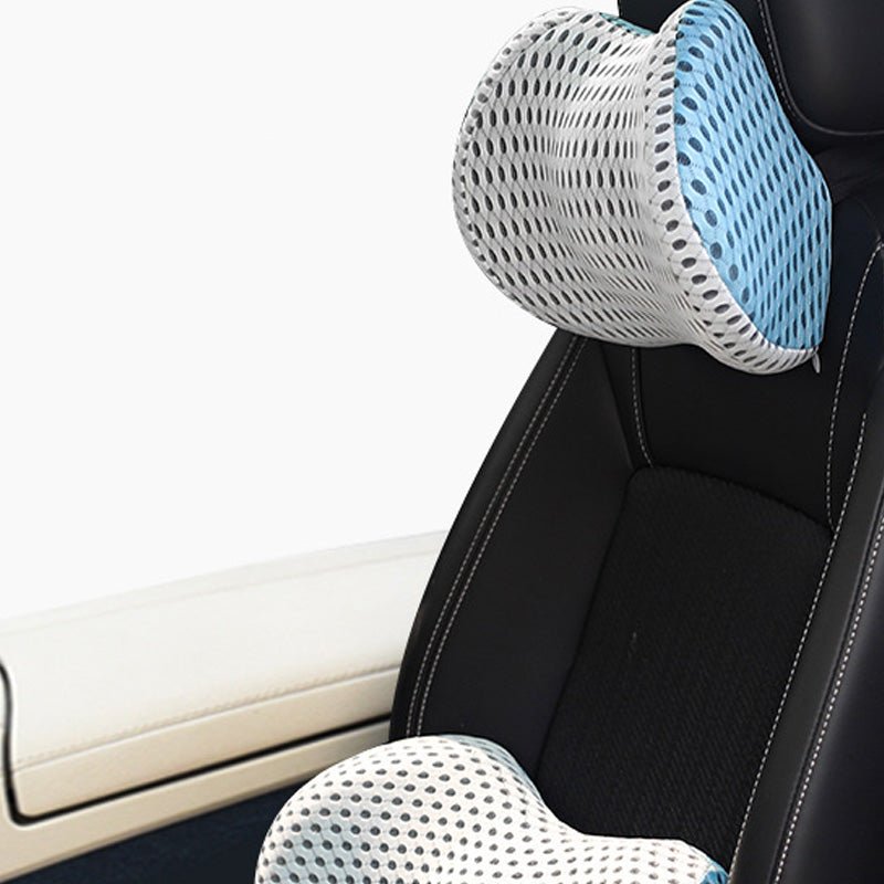 Memory Foam Car Headrest Lumbar Support Set | Luxury Home Accessories | Heulog Glow