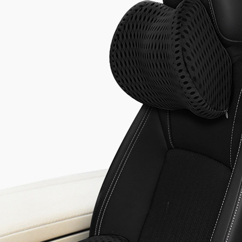 Memory Foam Car Headrest Lumbar Support Set | Luxury Home Accessories | Heulog Glow