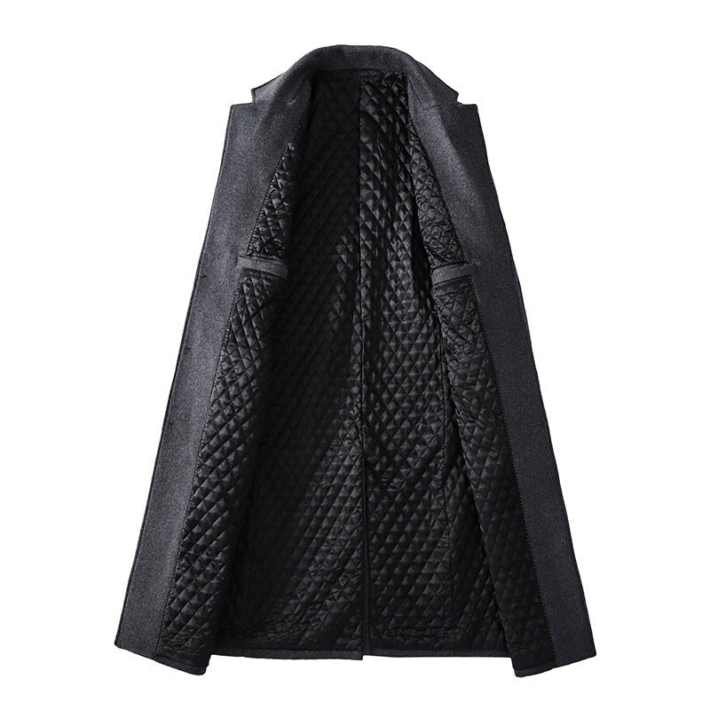 Men Casual Plus Cotton Long Coat | Luxury Home Accessories | Heulog Glow