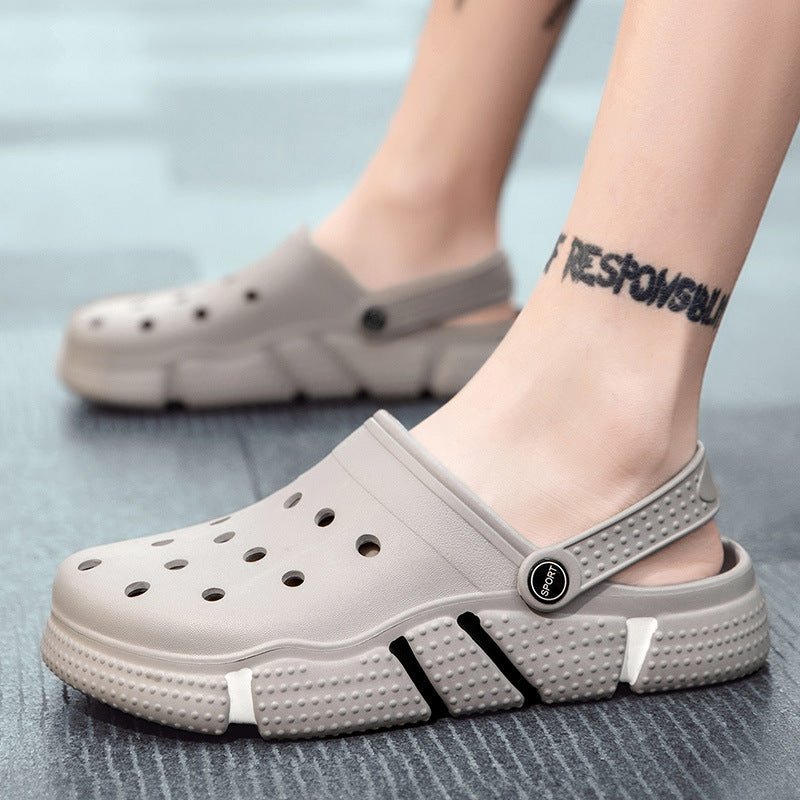 Men Sandals Summer Hole Shoes Beach Slippers | Luxury Home Accessories | Heulog Glow