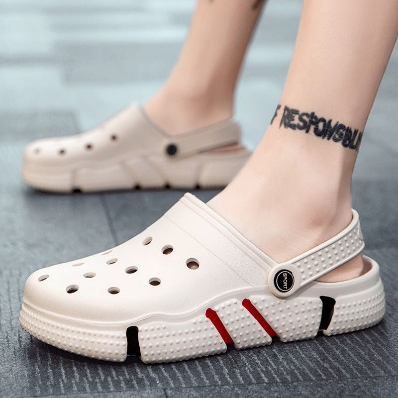 Men Sandals Summer Hole Shoes Beach Slippers | Luxury Home Accessories | Heulog Glow