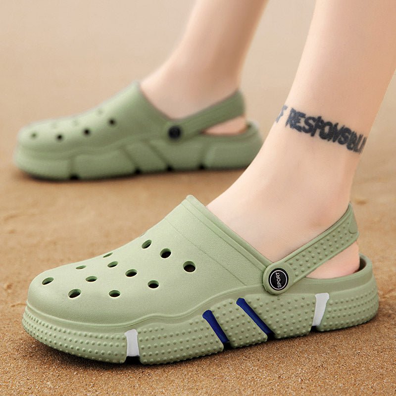 Men Sandals Summer Hole Shoes Beach Slippers | Luxury Home Accessories | Heulog Glow