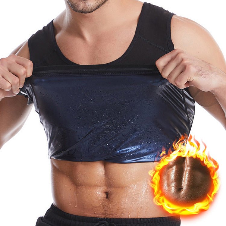 Men's And Women's Corset Violent Sweat Suit Belly Fitness Vest | Luxury Home Accessories | Heulog Glow