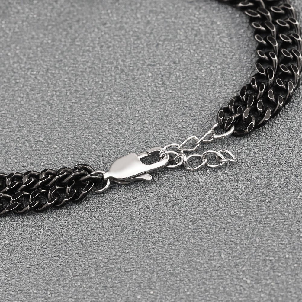 Men's Beaded Letter Bracelet Father's Day Gift | Luxury Home Accessories | Heulog Glow