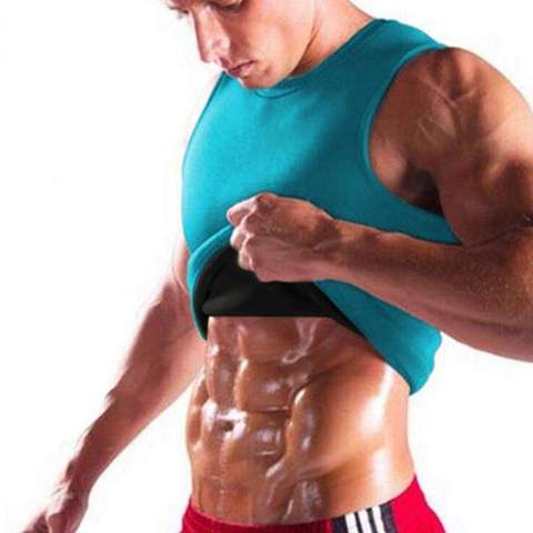 MEN'S BODY SHAPING NEOPRENE SAUNA VEST With LOGO | Luxury Home Accessories | Heulog Glow
