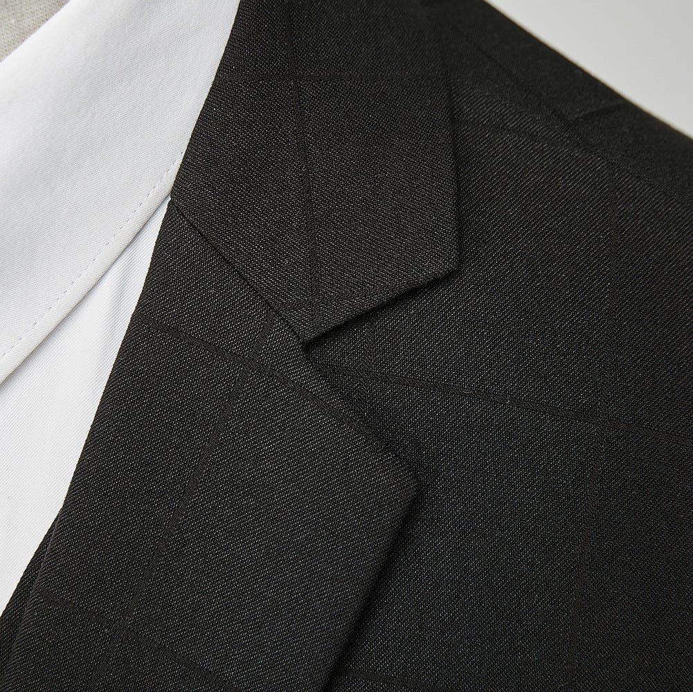 Men's Business Casual Plaid Slim Fit Suit Three-piece Suit | Luxury Home Accessories | Heulog Glow