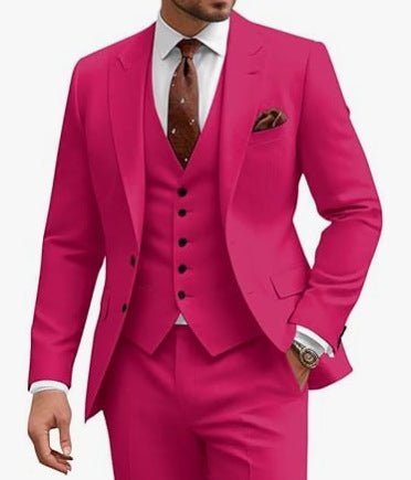 Men's Casual Business Wedding Three-piece Suit | Luxury Home Accessories | Heulog Glow
