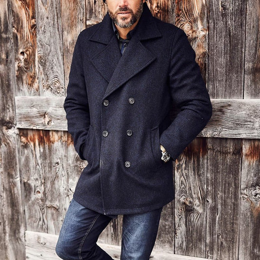 Men's Coat Slim Fit All-matching | Luxury Home Accessories | Heulog Glow