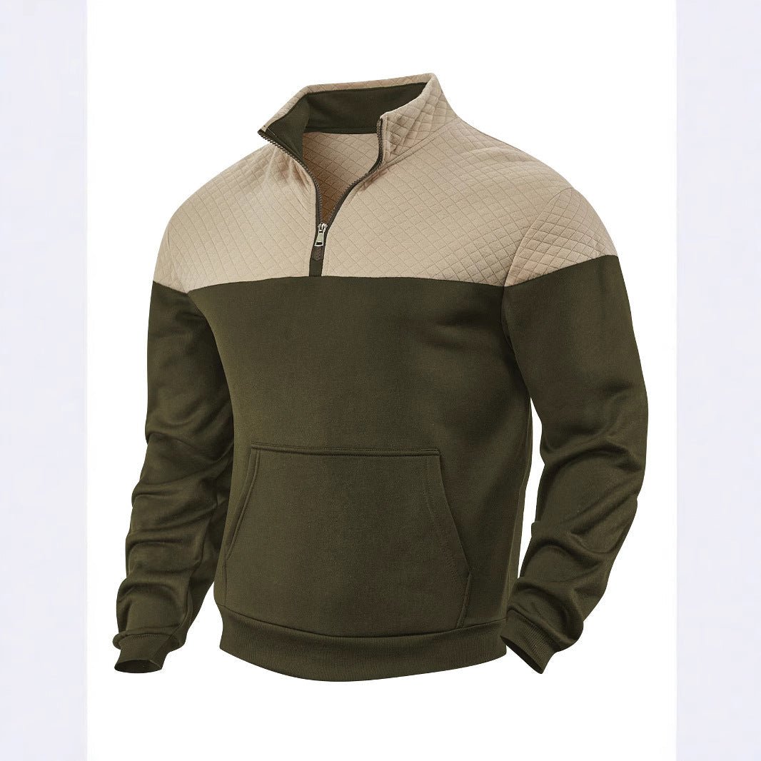 Men's Color Matching Fashion Casual Sweater | Luxury Home Accessories | Heulog Glow