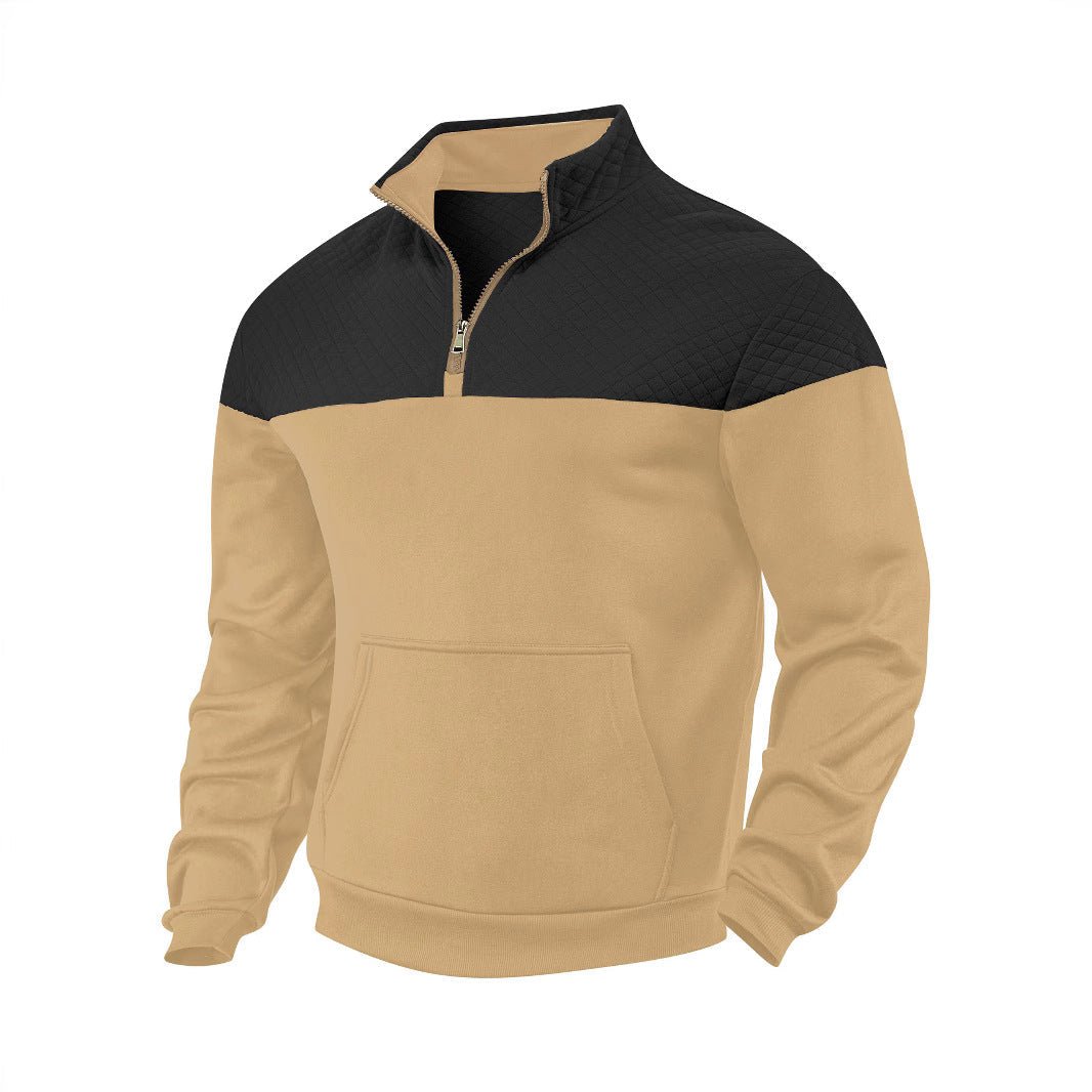 Men's Color Matching Fashion Casual Sweater | Luxury Home Accessories | Heulog Glow