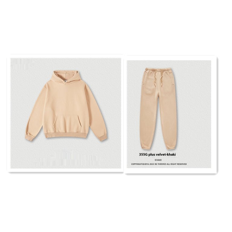 Men's Fashion Retro Velvet Padded Hooded Sweatshirt | Luxury Home Accessories | Heulog Glow