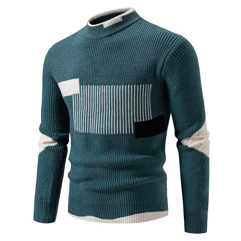 Men's Fashion Trend Multicolor Woven Cotton Velvet Sweater | Luxury Home Accessories | Heulog Glow
