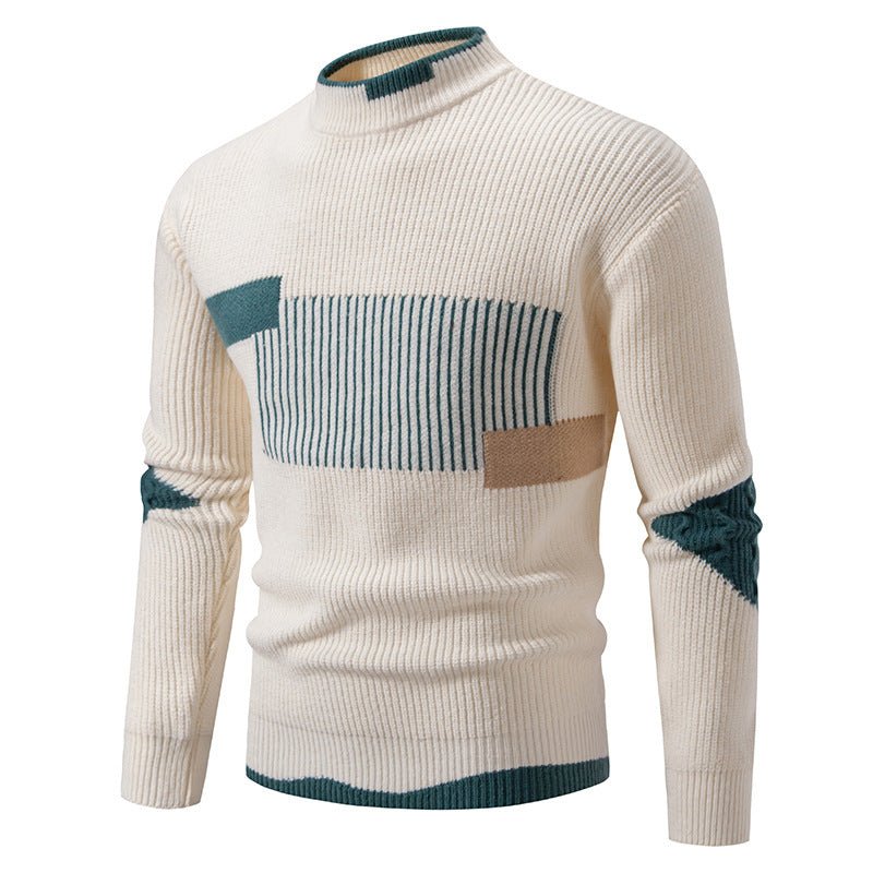 Men's Fashion Trend Multicolor Woven Cotton Velvet Sweater | Luxury Home Accessories | Heulog Glow