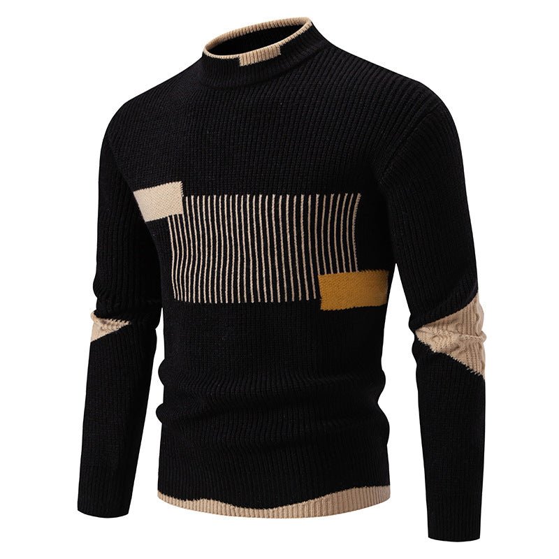 Men's Fashion Trend Multicolor Woven Cotton Velvet Sweater | Luxury Home Accessories | Heulog Glow