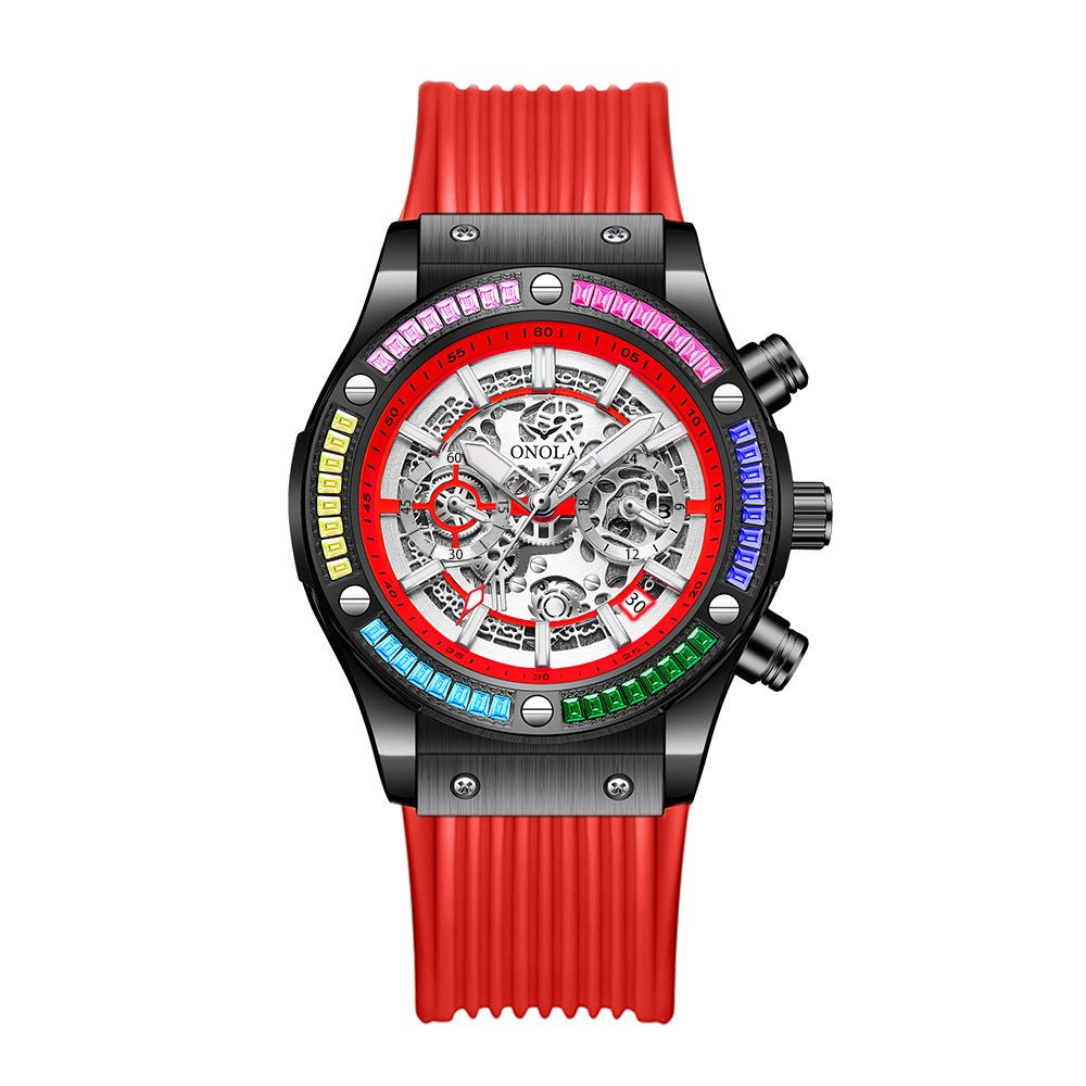 Men's Fashionable All-match Waterproof Multi-functional Quartz Watch | Luxury Home Accessories | Heulog Glow