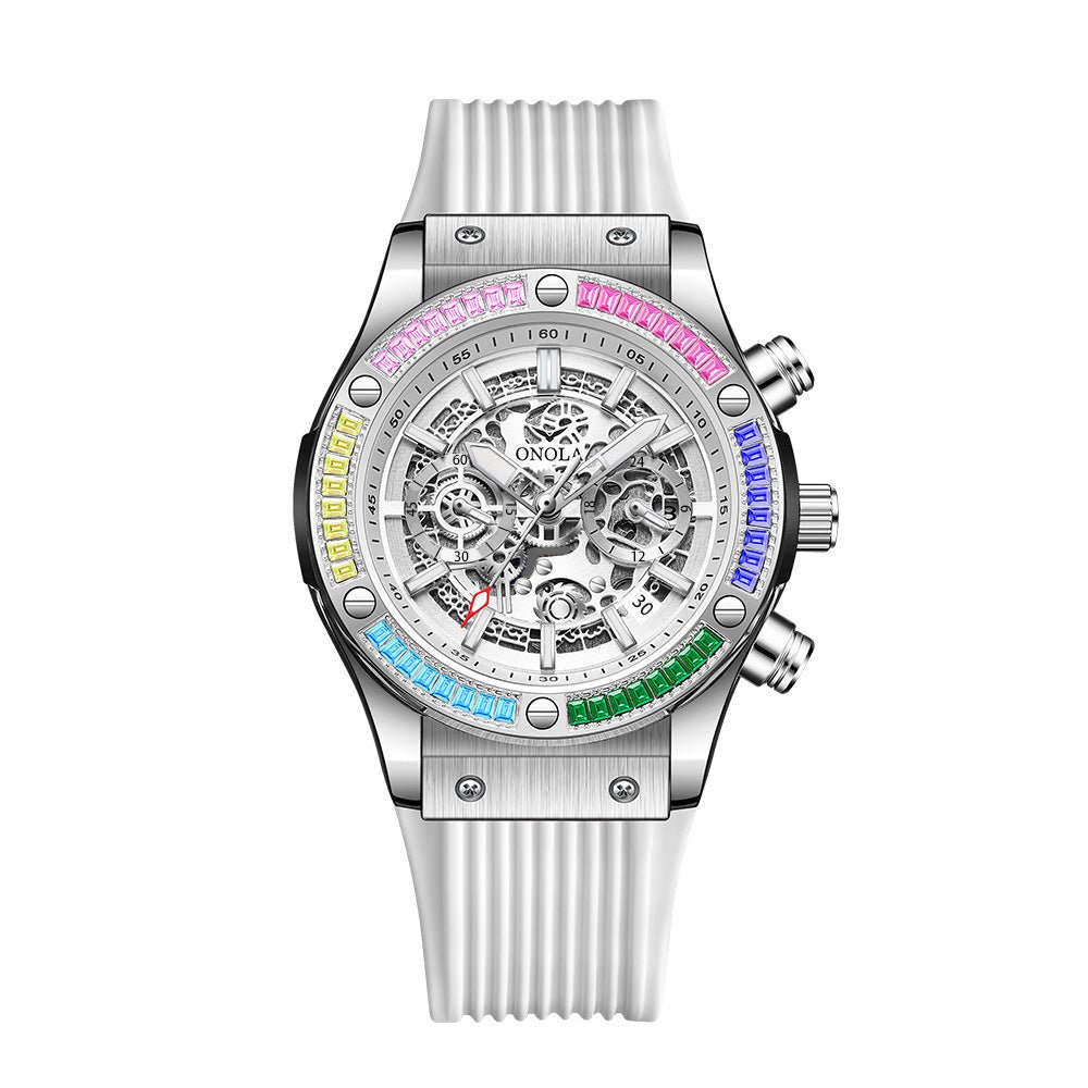 Men's Fashionable All-match Waterproof Multi-functional Quartz Watch | Luxury Home Accessories | Heulog Glow
