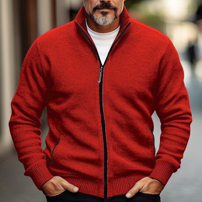 Men's Fleece-lined Thickened Sweater Trendy Sweater | Luxury Home Accessories | Heulog Glow