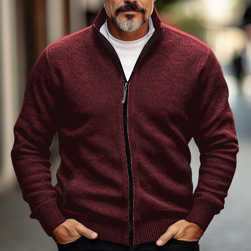 Men's Fleece-lined Thickened Sweater Trendy Sweater | Luxury Home Accessories | Heulog Glow