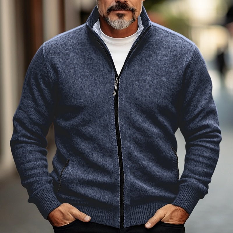 Men's Fleece-lined Thickened Sweater Trendy Sweater | Luxury Home Accessories | Heulog Glow