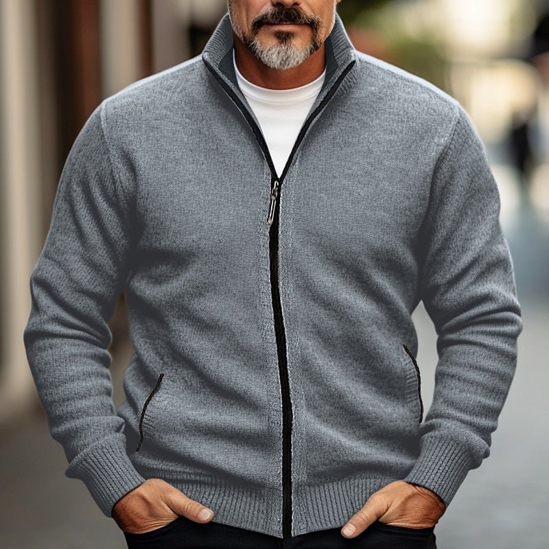 Men's Fleece-lined Thickened Sweater Trendy Sweater | Luxury Home Accessories | Heulog Glow