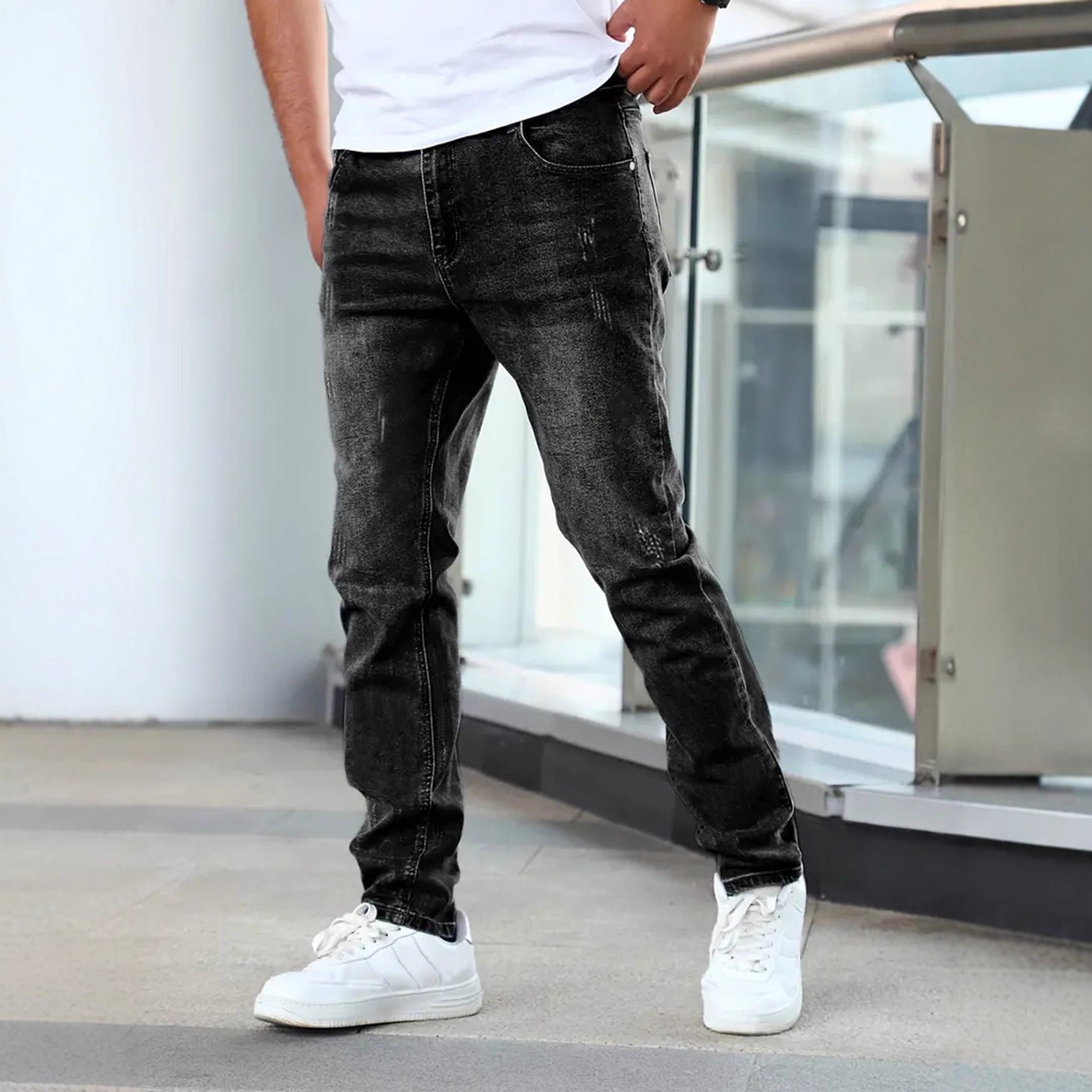 Men's Jeans Stretch Technology Slimming | Luxury Home Accessories | Heulog Glow