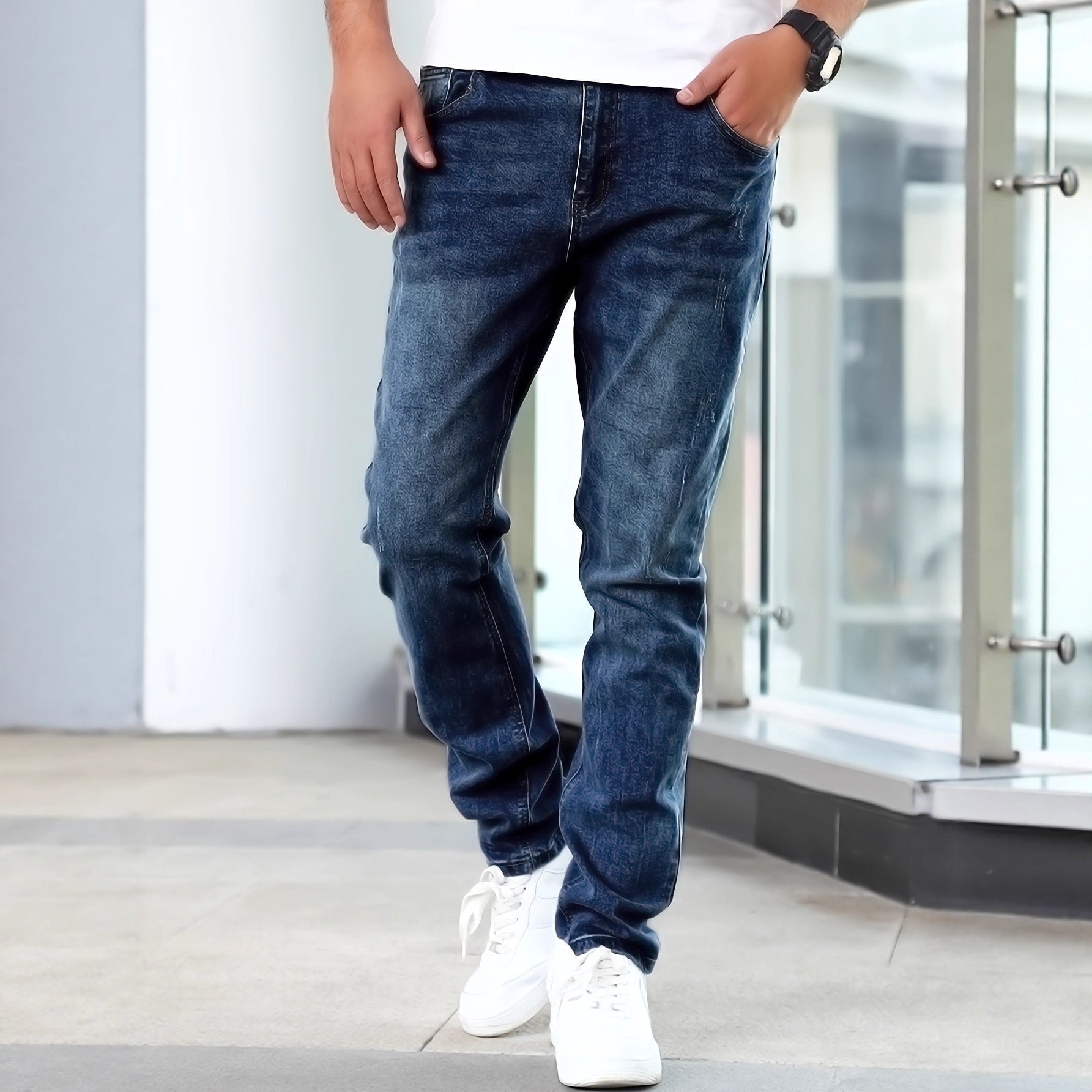 Men's Jeans Stretch Technology Slimming | Luxury Home Accessories | Heulog Glow