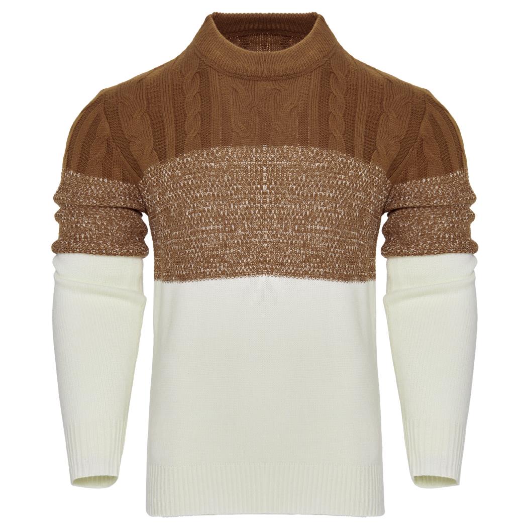 Men's Knitted Sweater Fashion Long-sleeved Pullover Tops Fall And Winter Clothing | Luxury Home Accessories | Heulog Glow