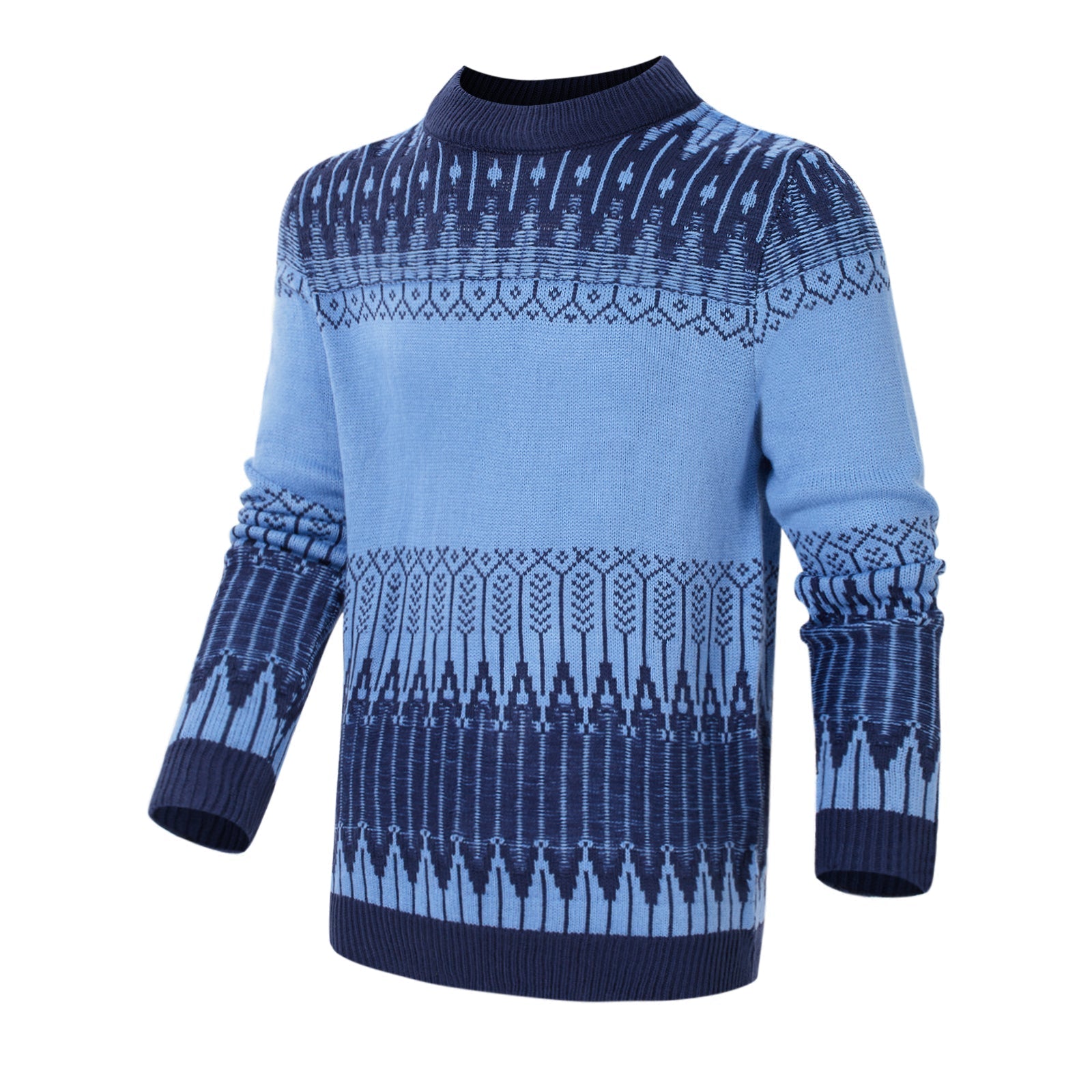 Men's Knitted Sweater Fashion Long-sleeved Pullover Tops Fall And Winter Clothing | Luxury Home Accessories | Heulog Glow