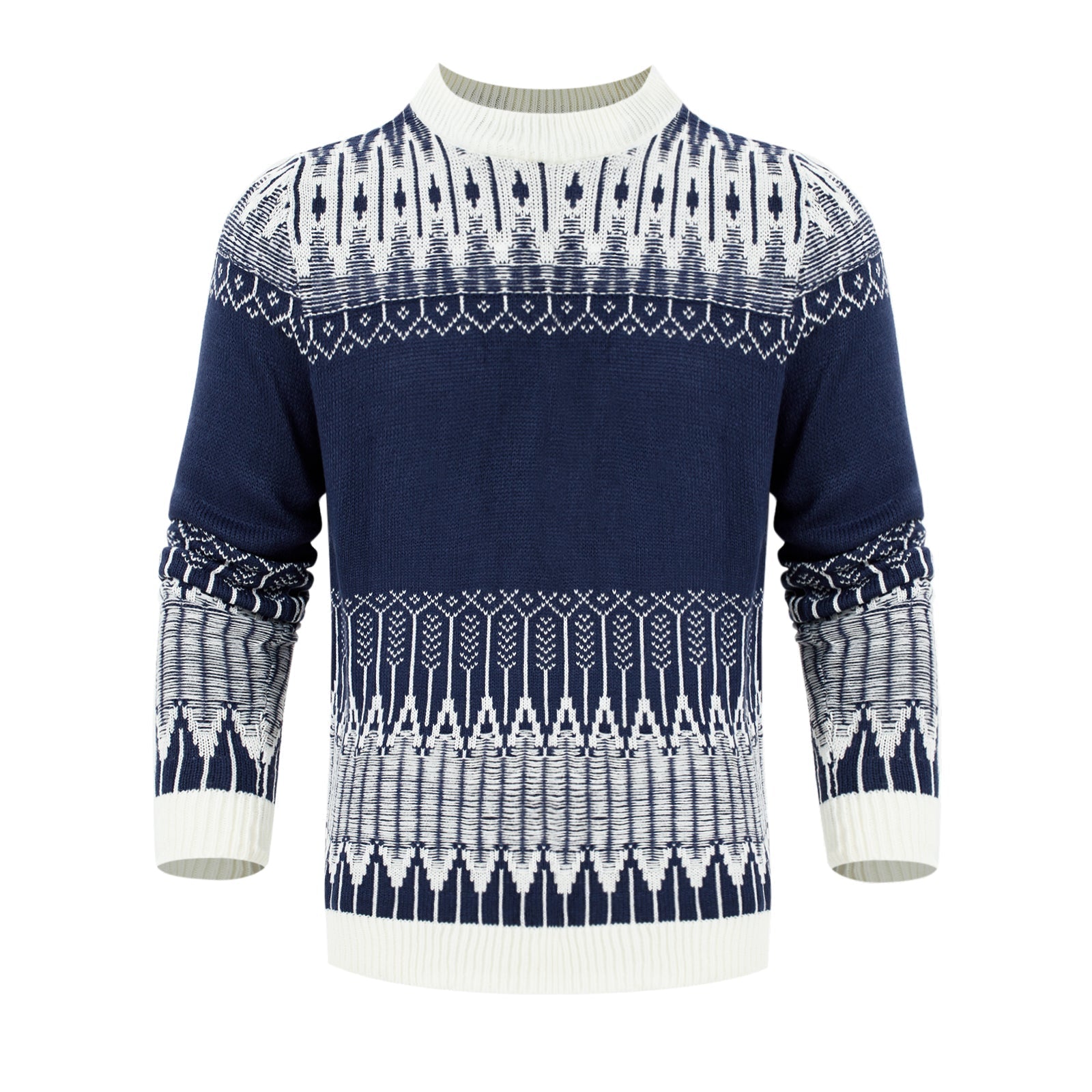 Men's Knitted Sweater Fashion Long-sleeved Pullover Tops Fall And Winter Clothing | Luxury Home Accessories | Heulog Glow