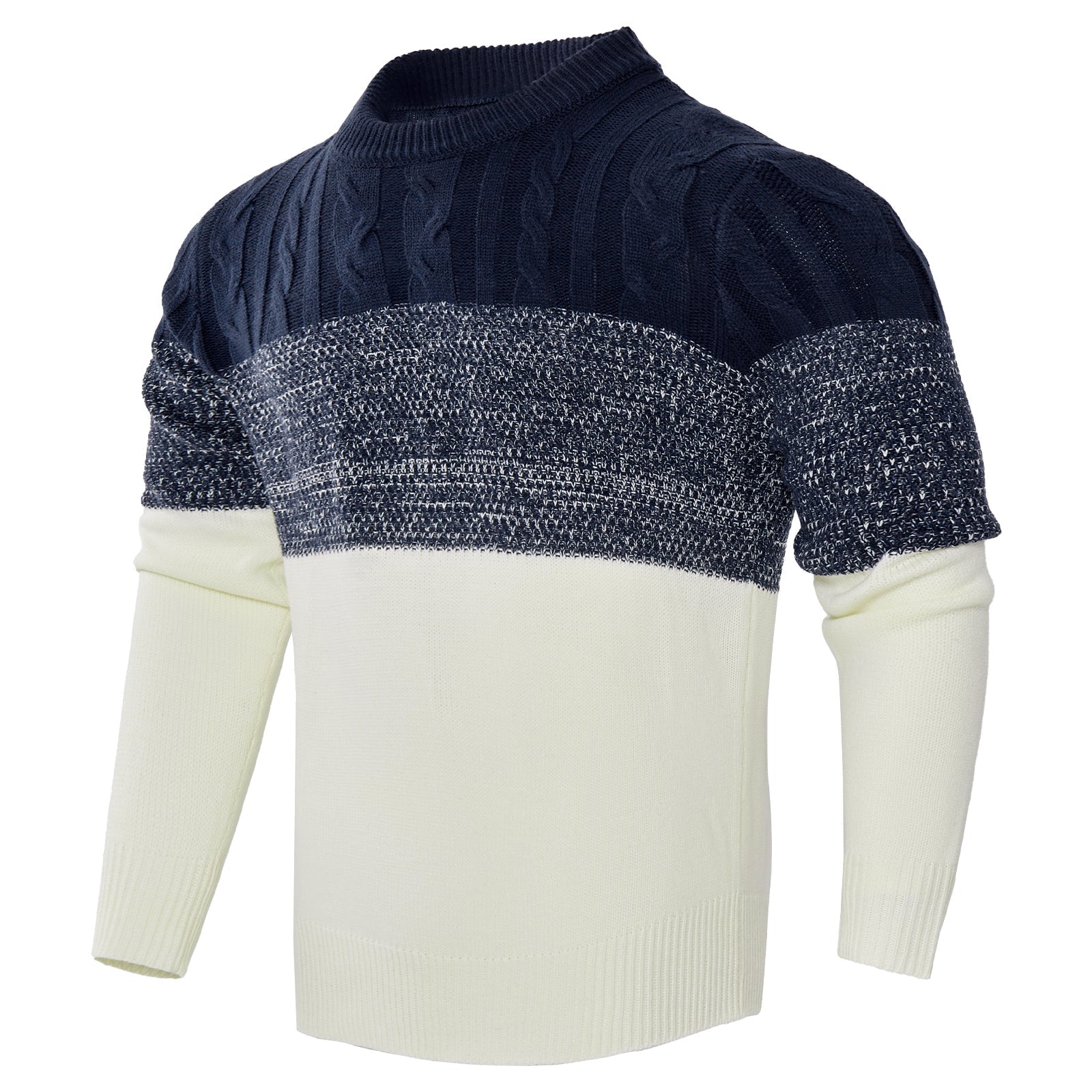 Men's Knitted Sweater Fashion Long-sleeved Pullover Tops Fall And Winter Clothing | Luxury Home Accessories | Heulog Glow